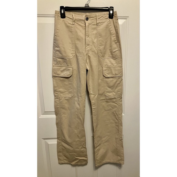 Zara Pants - Zara Women's Khaki Beige Cargo Pants Size 2‎